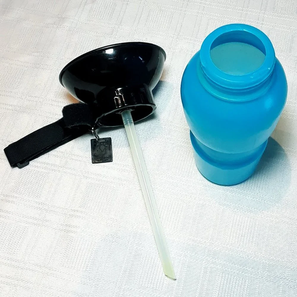 Pets Vibrant Life Collar Pink & AQUA DOG CAT Pets Water Bottle Bowl Accessories